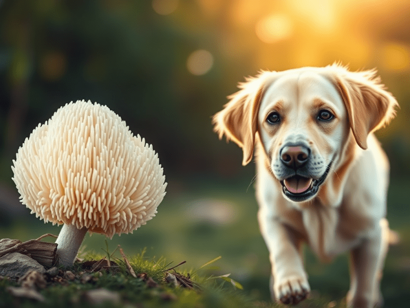 Lion’s Mane Mushrooms for Dogs: A Pet Owner’s Guide to This Promising&nbsp;Supplement