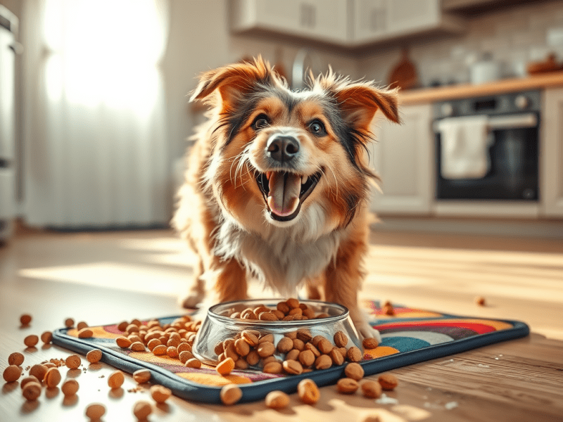 Why Your Dog’s Food Bowl Needs a Mat (And Why You Need One Even&nbsp;More)